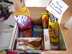 Care package Contents of care package