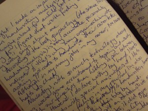 Handwriting analysis Sample of my handwriting