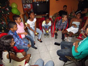 Pass the parcel Playing pass the parcel