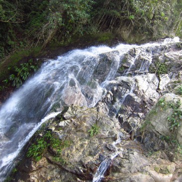 Upper cascades at Marinka Waterfalls