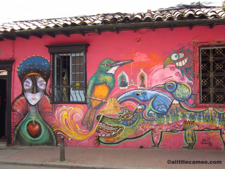 Street art in Bogota, Colombia