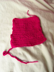 First dodgy piece of crochet